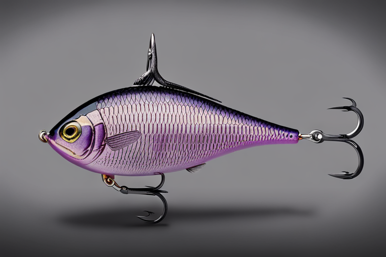 Purple Sunfish Lure