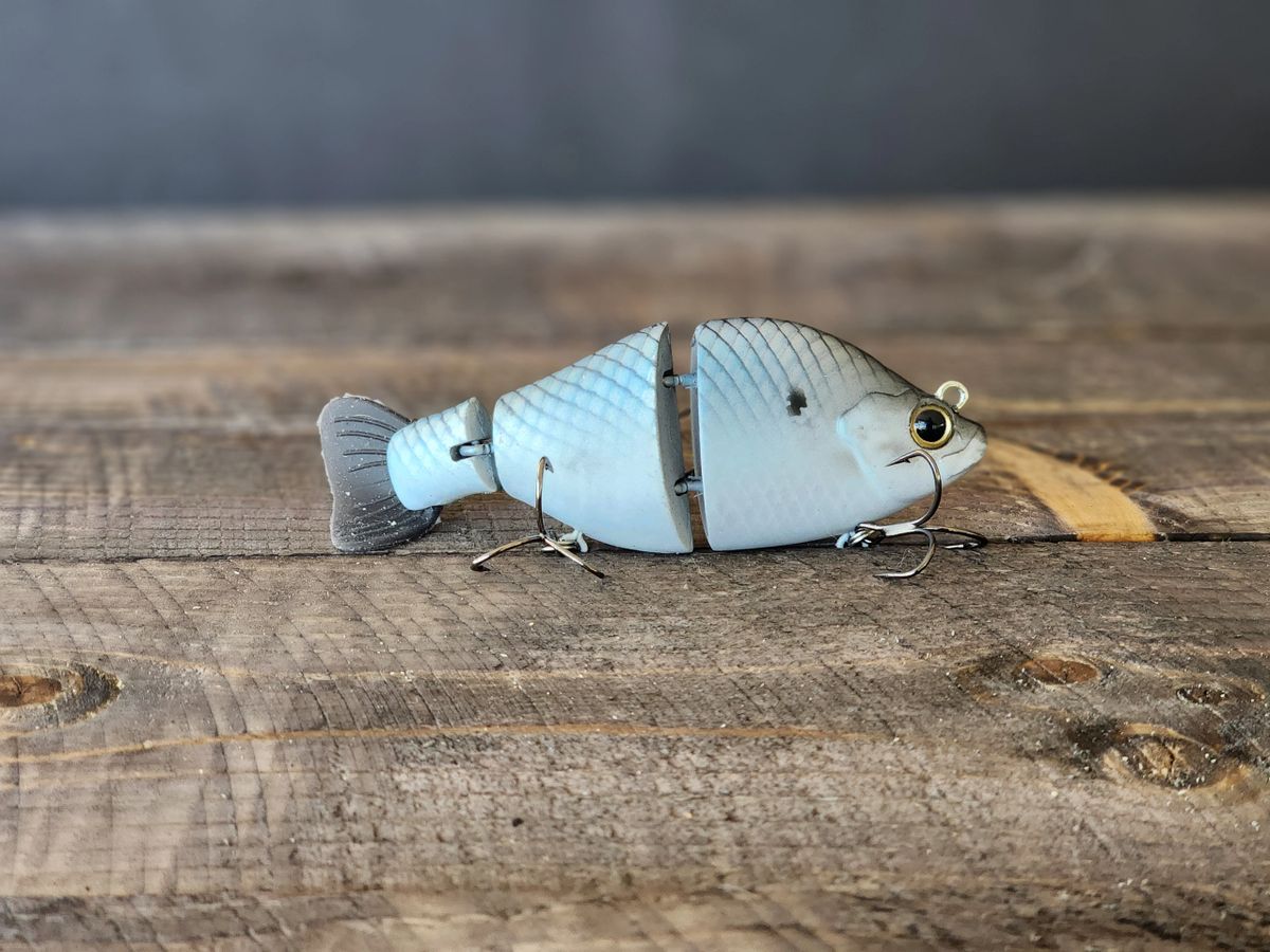 Scratch/Dent MINI sonar (flat shad) by Click Bait Customs - Spinnerbaits on