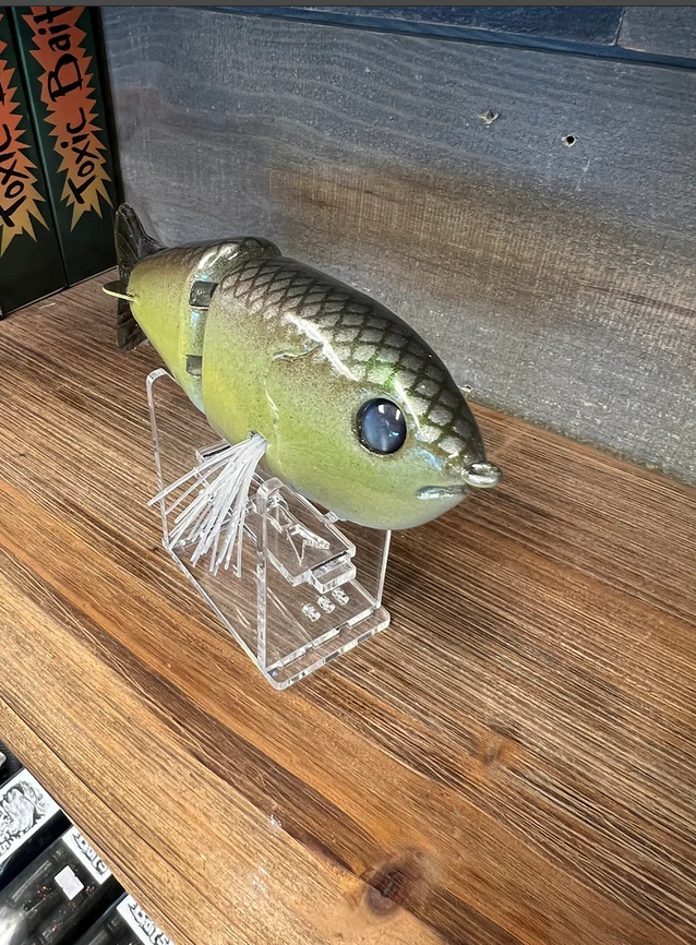 NEW Hinkle Shad - Custom Bluegill Paint - Swimbait Glide Bait on