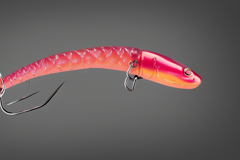 Pink Tadpole Lure on