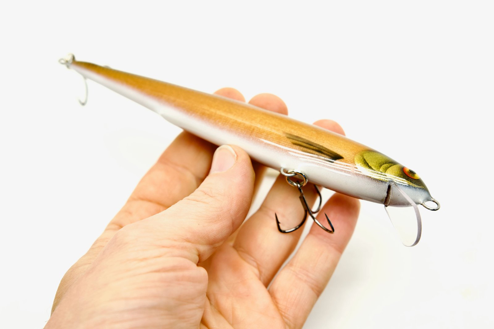 Classic Wooden Crankbait by Solar Fall Baits - Crankbaits on