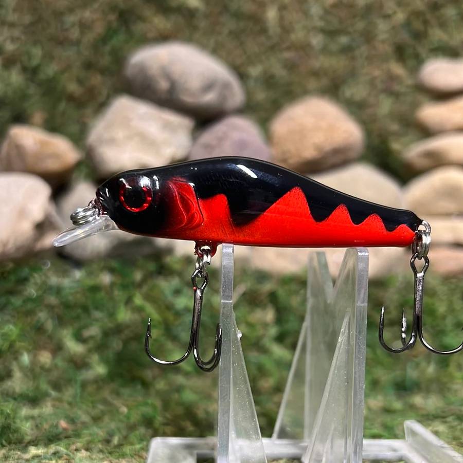 How to Paint a Chartruse Sexy Shad Crankbait (Airbrush Fishing