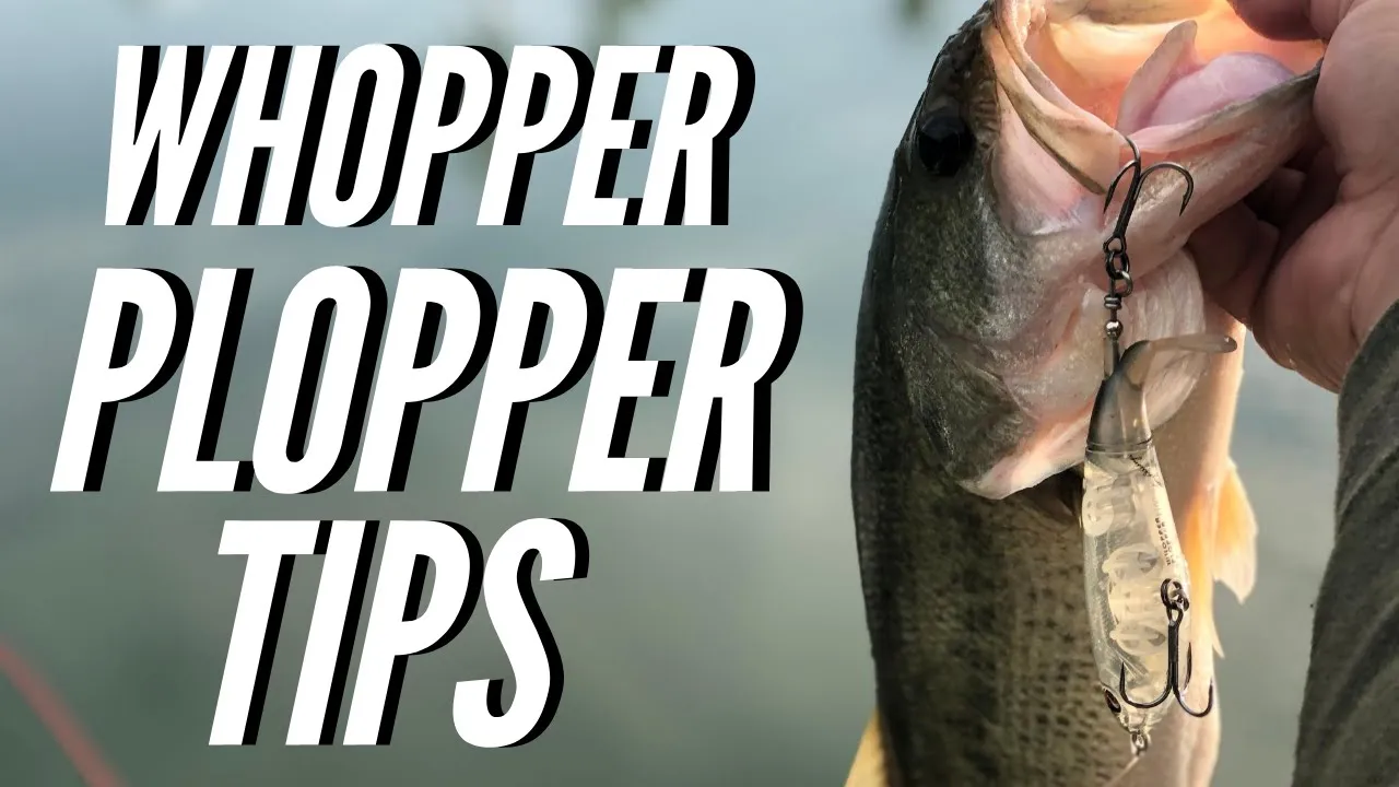 Watch How To Fish a WHOPPER PLOPPER (Topwater Bass Fishing) Video