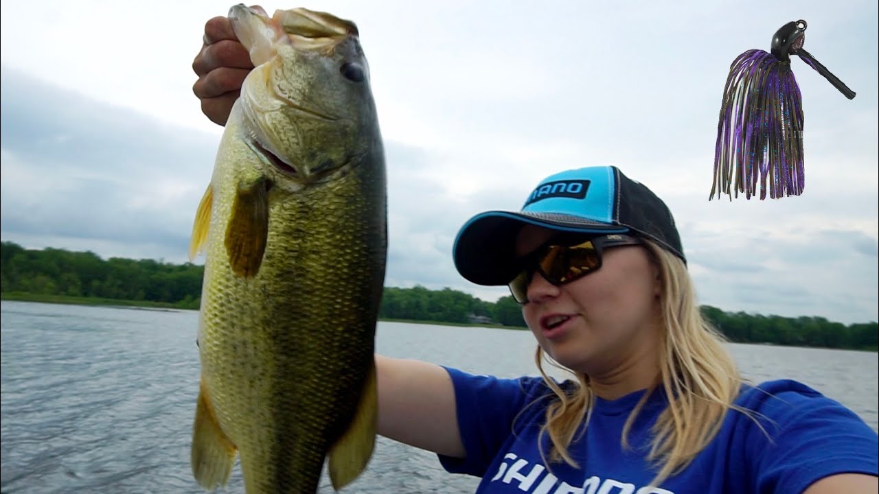 Watch Shallow Bass are MUNCHING the JIG!! Video on