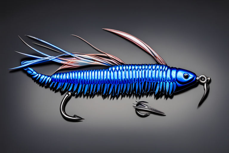 Realistic With A Segmented Tail Crawfish Lure on