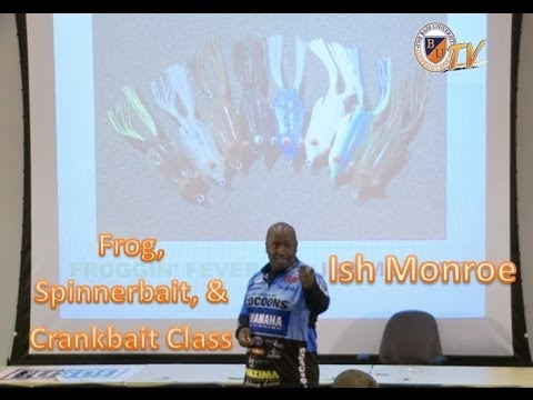 Watch Frog Fishing Techniques and Big Bass Fishing Lures with Ish