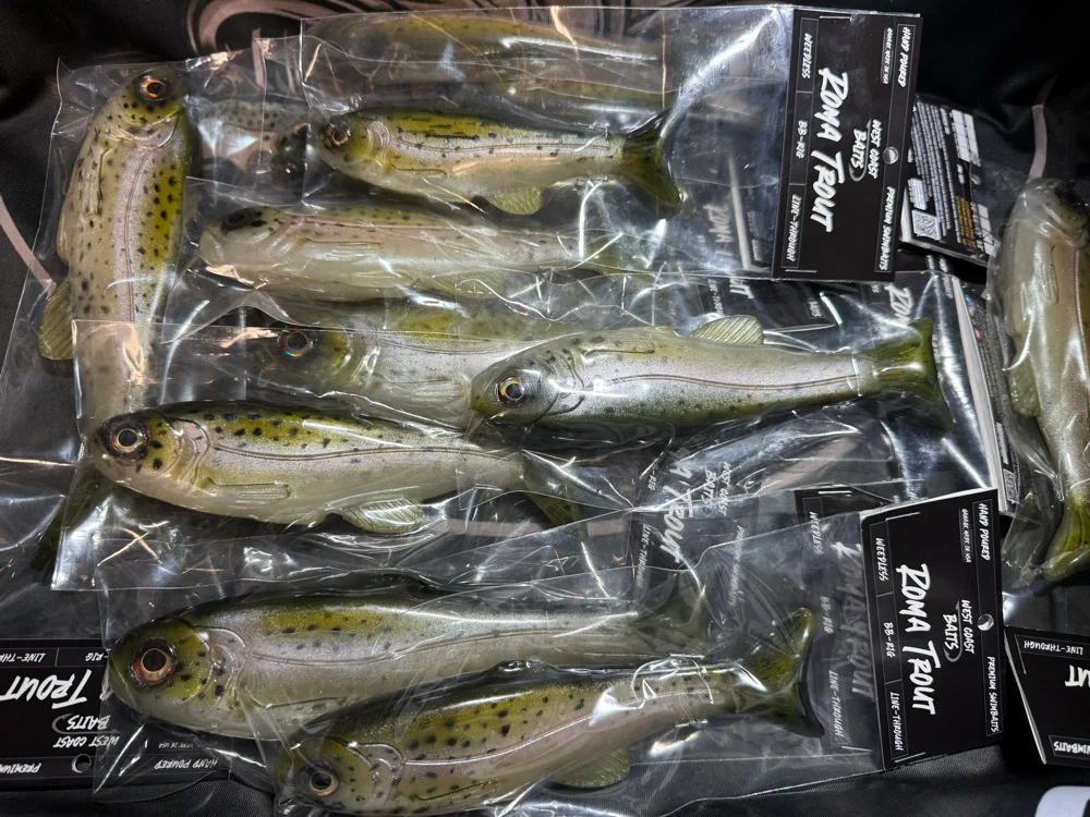 Roma Trout - Rainbow Trout by West Coast Baits | Soft Swimbaits