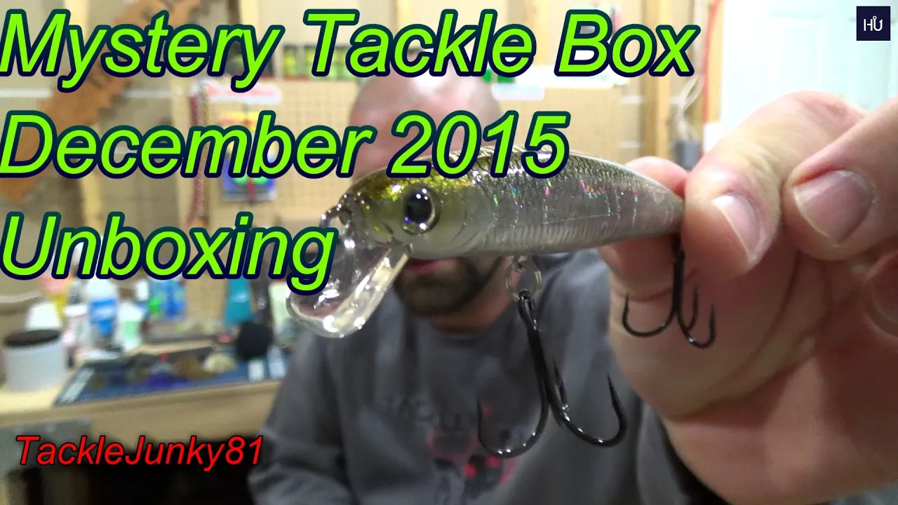 Watch Mystery Tackle Box Unboxing  December 2015 Video on