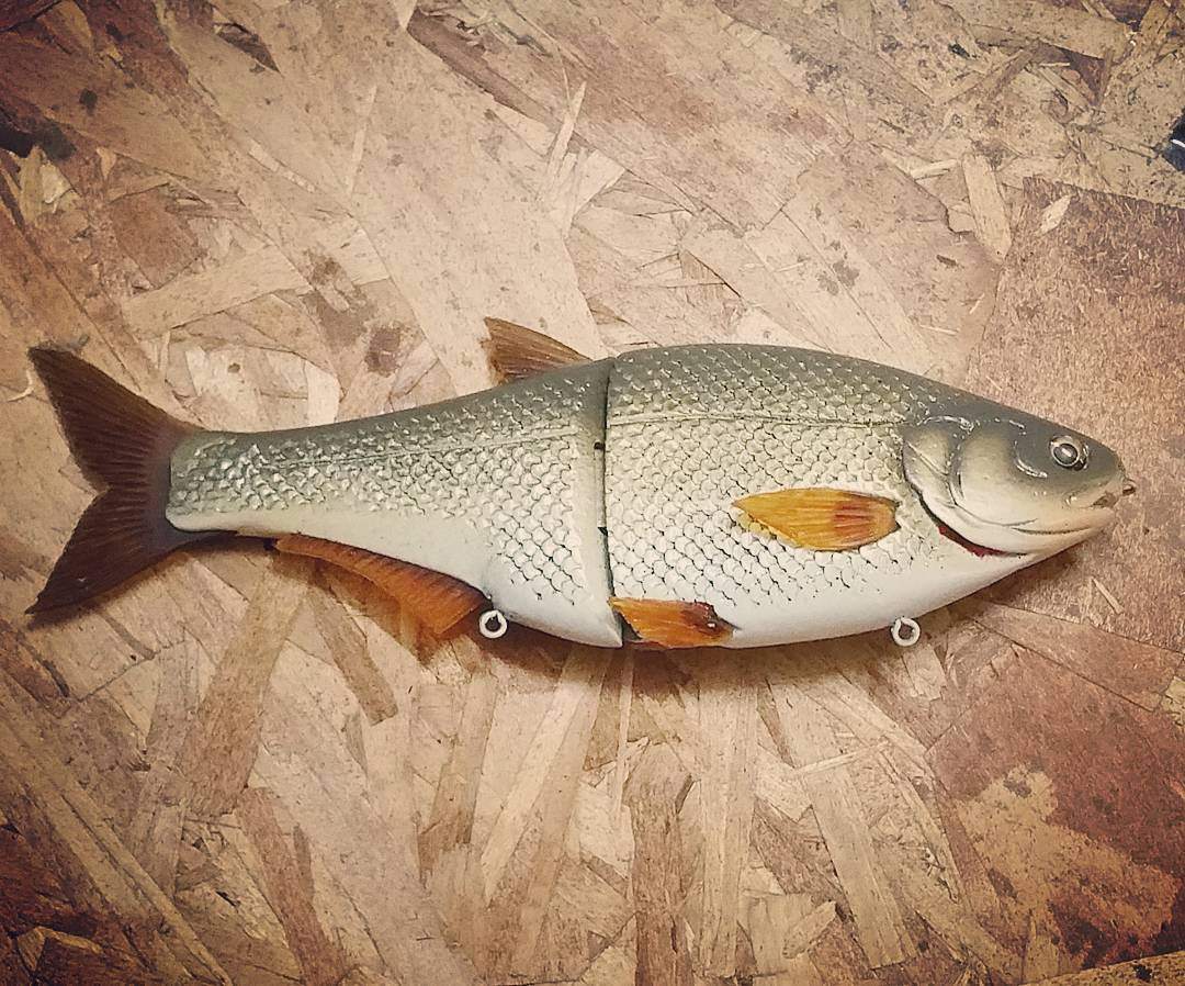 selling hinkle shad swimbait Custom Painted KO Knock Off Trout