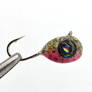 50 Unpainted Rock Jig Head Blackfish Taug Striper Swimbait Lure