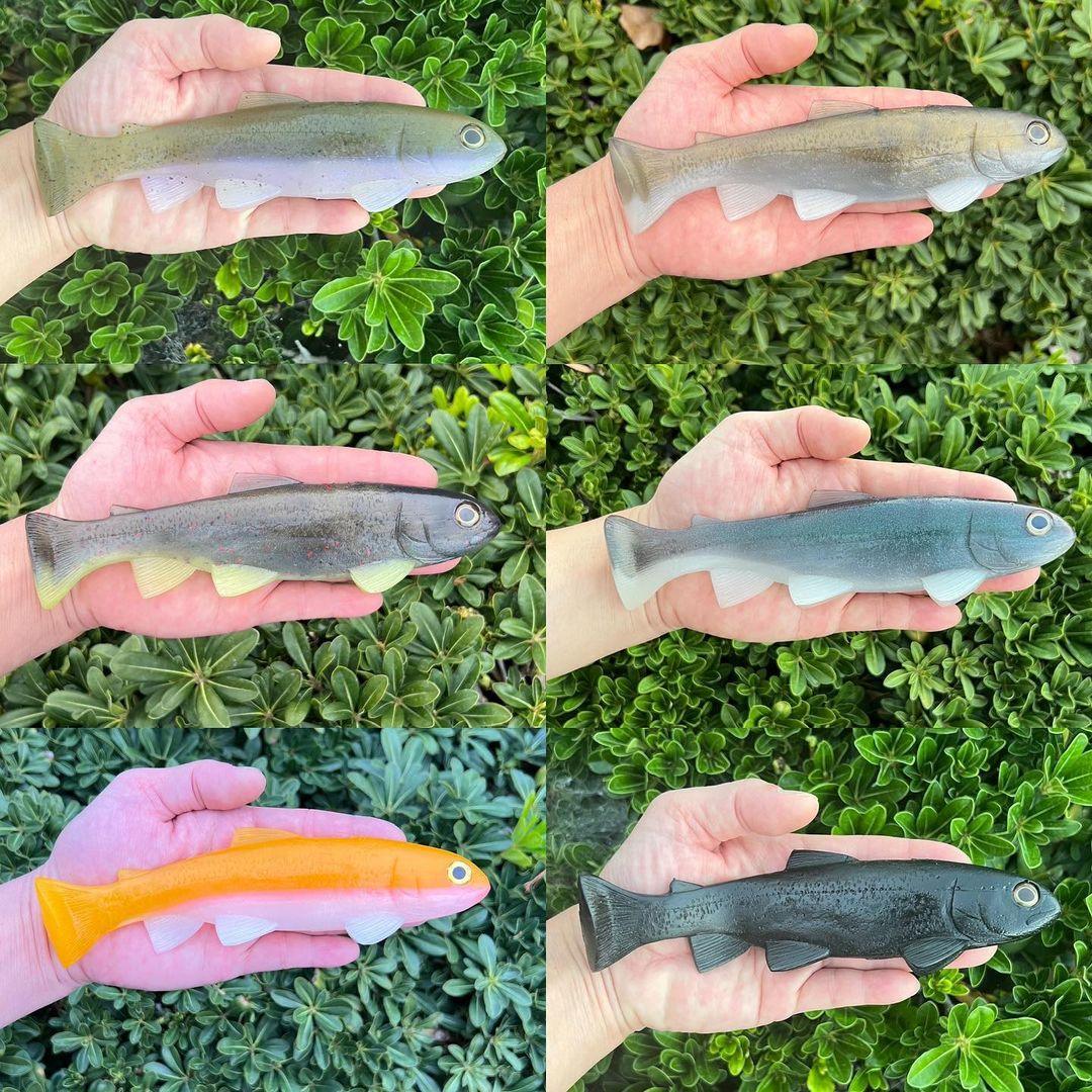 Yunique Big G2 8 Weedless Trout by Yunique Baits - Soft Swimbaits
