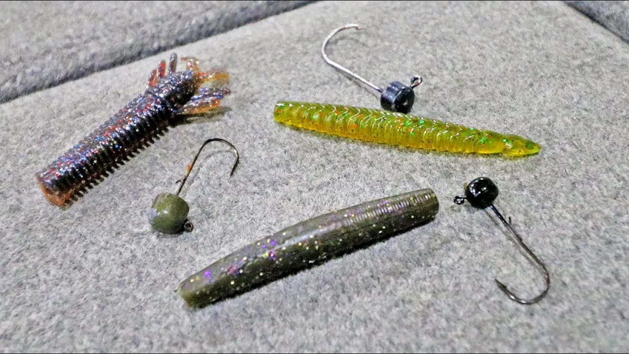 Watch How To Fish a NED RIG in the FALL! Bass Fishing Lake Guntersville!  Video on