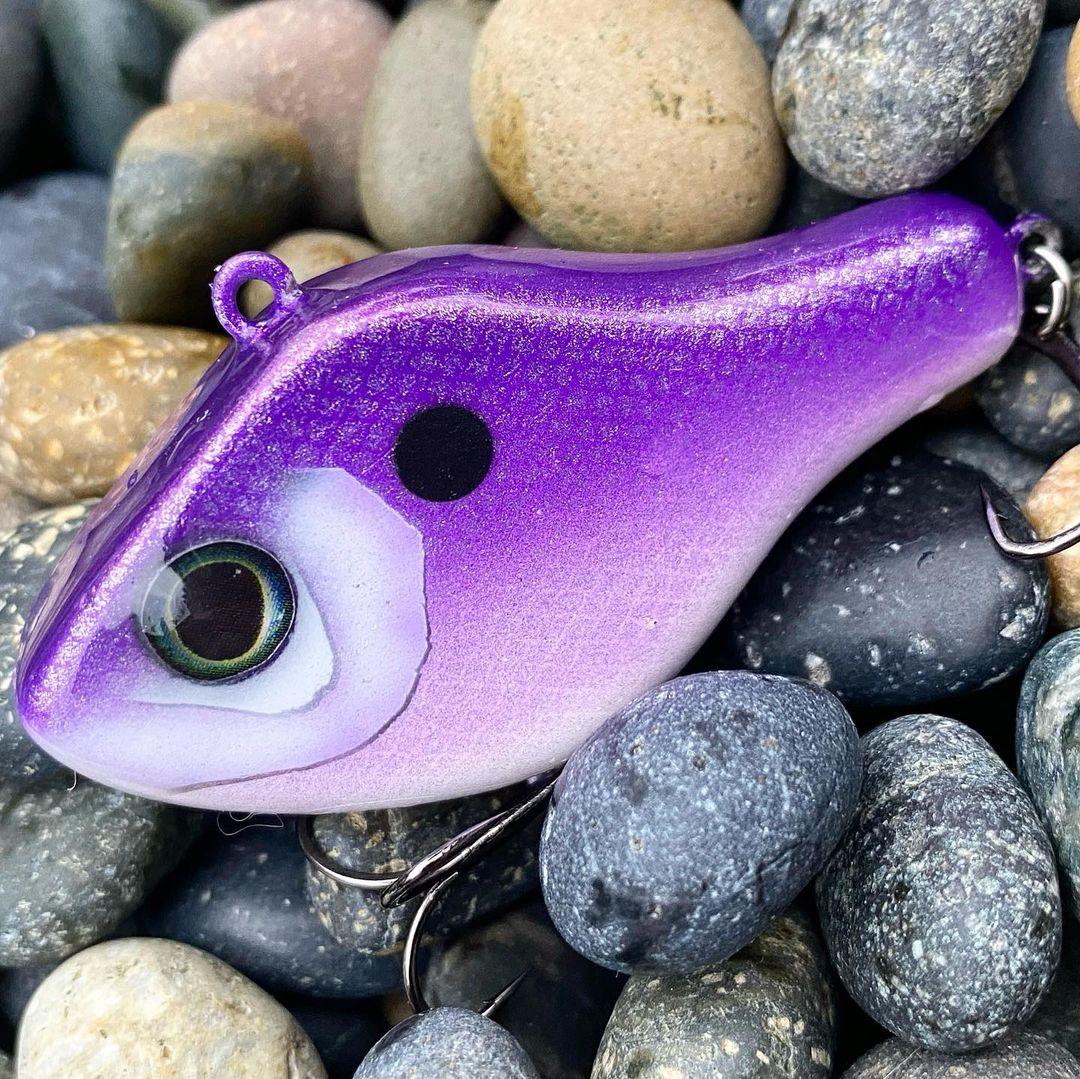 Seeker Crankbait (Purple) – Ruck Jigs & Tackle Co.