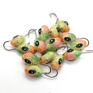 50pcs/Lot Fishhook 3.5 Jighead Fishing Jig Head For Fishing Jig