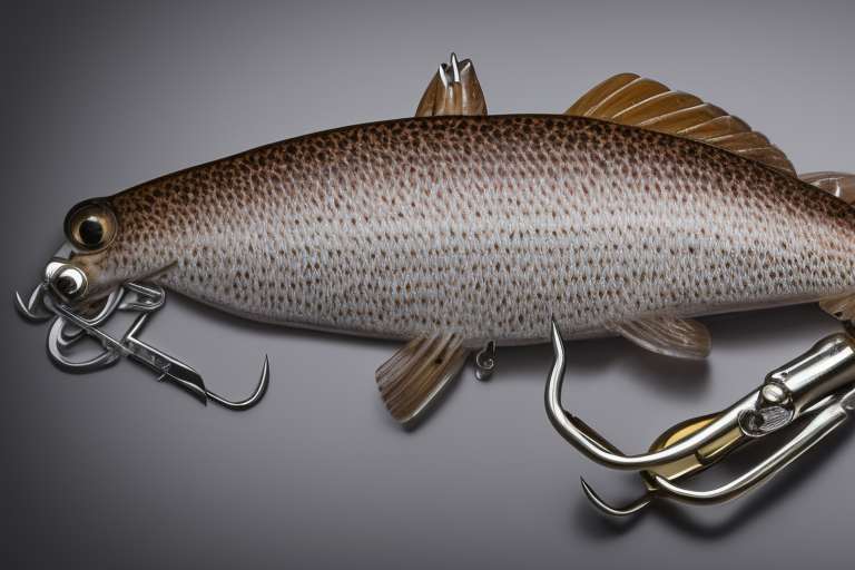 Light Brown Crappie Lure
