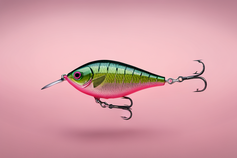 Pink Sunfish Lure on