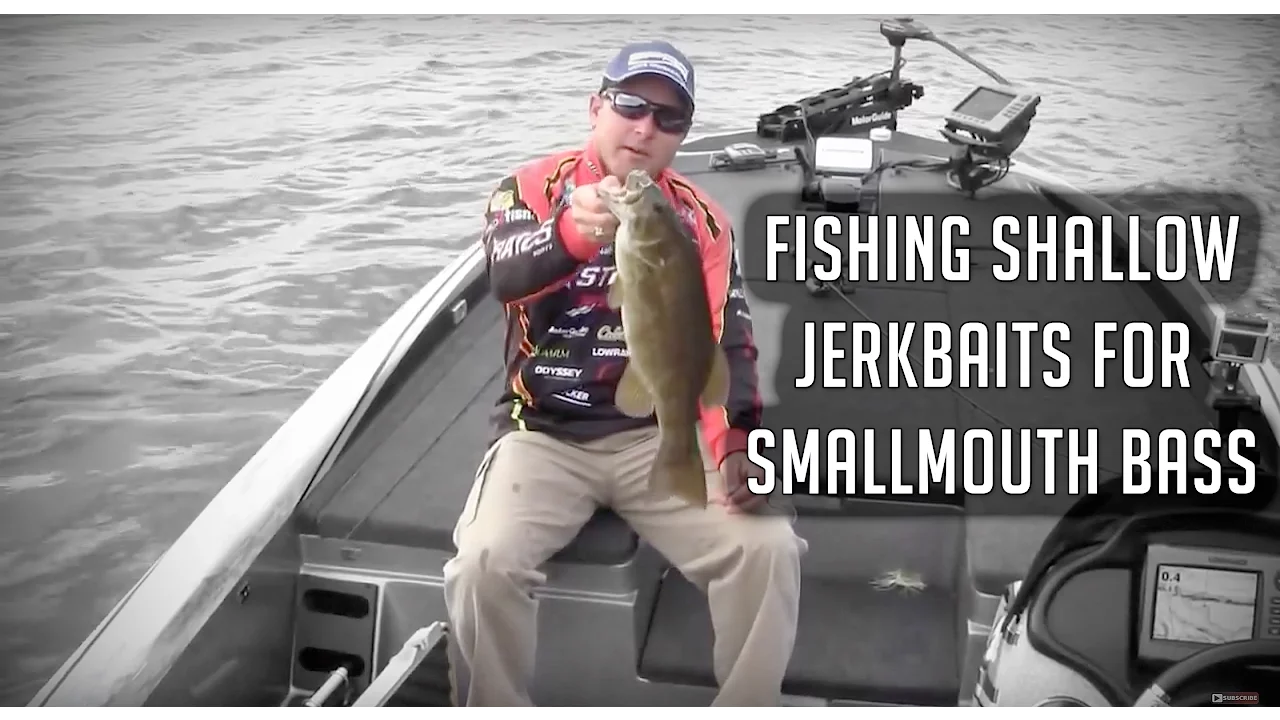 Watch Fishing Shallow Jerkbaits for Spring Smallmouth Bass Video