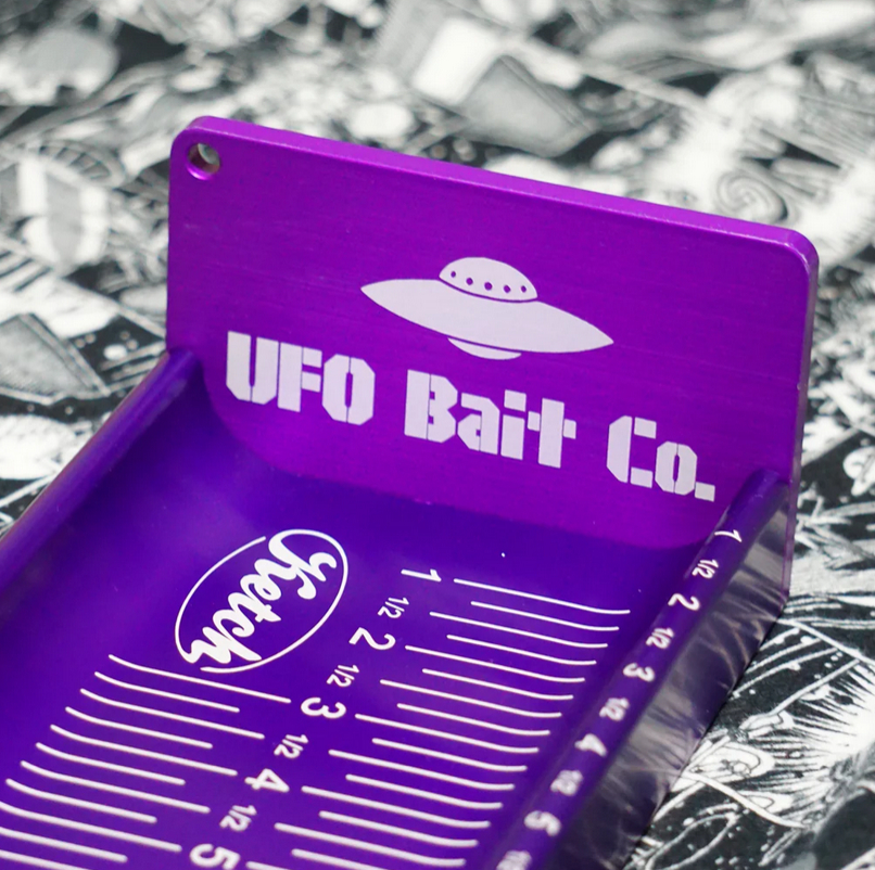 UFO 26” Aluminum Contest Measuring Board by UFO Bait Co. - Accessories on