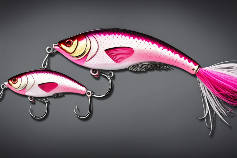 Pink Crappie Lure on