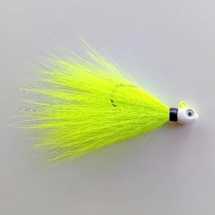 Brian's Chartreuse Bucktail (3/16oz) Jig