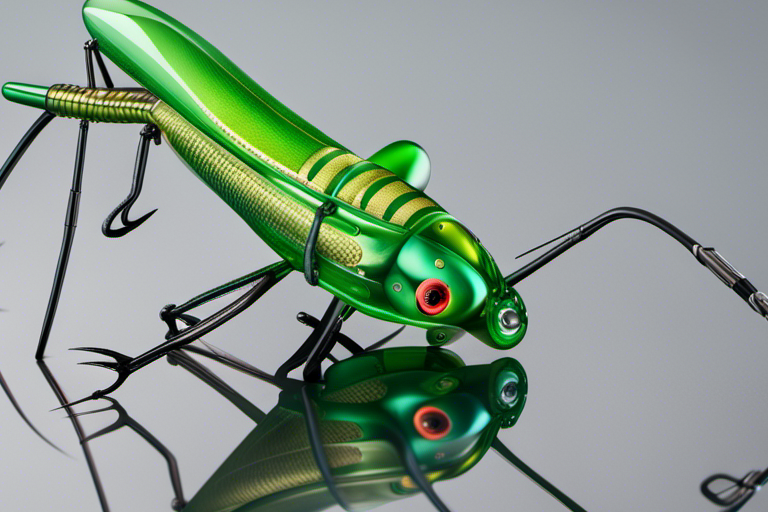 Green Grasshopper Lure on