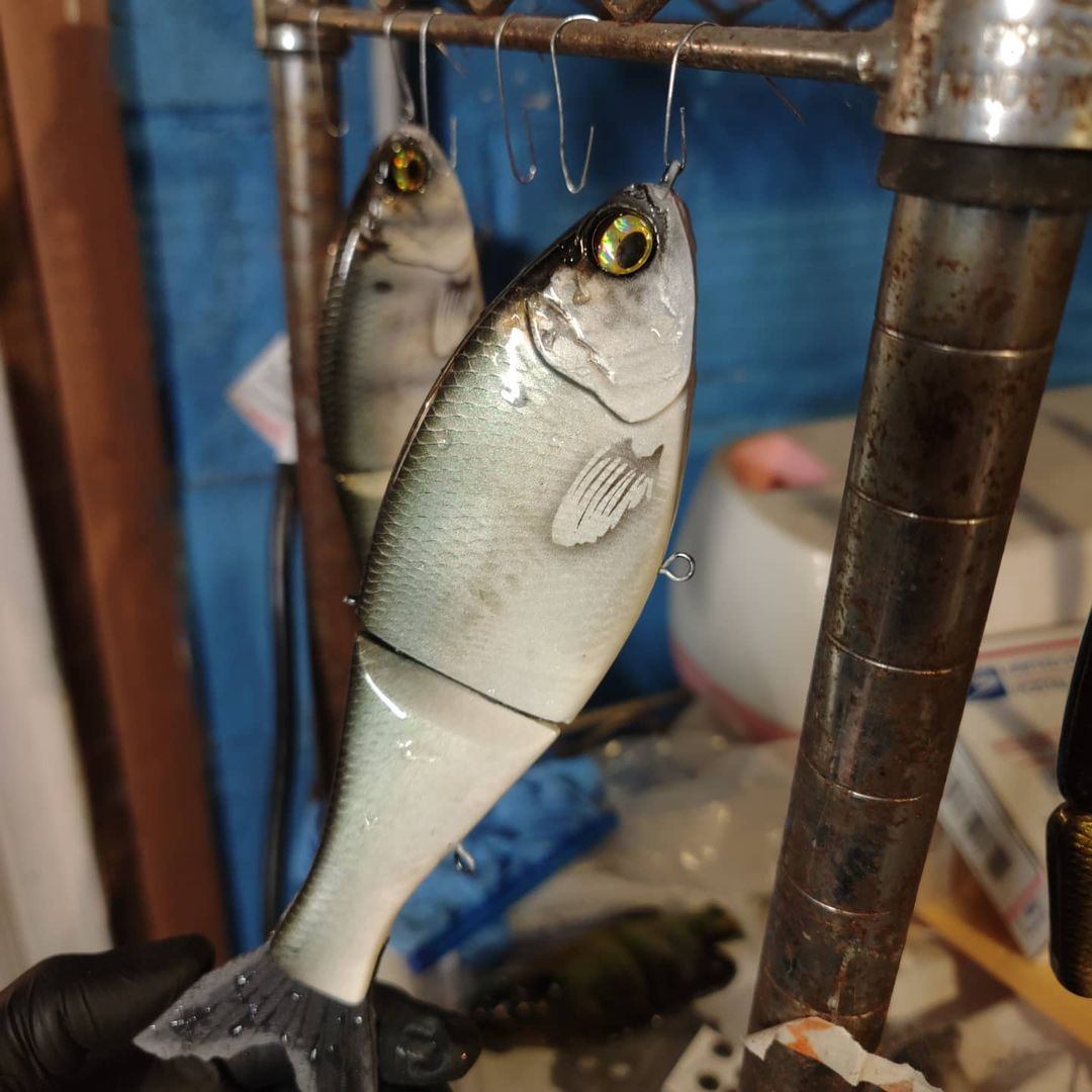 The Hinkle Shad is a widely sought after bait in the swimbait