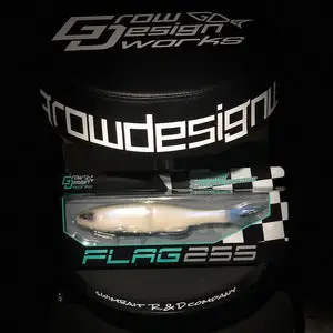 ルアー・フライ GDW-FLAG 255 #201 re rainbow trout FLAG255 #201 RE RAINBOW TROUT by Grow Design Works | Soft