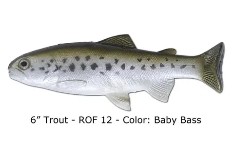Huddleston Deluxe 6 Inch Top Hook for Sale — Swimbaits | Tackle.net