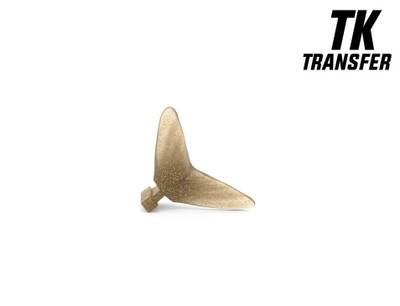 Tiny Klash Transfer Tail ( BROWN/GOLD FLAKE)